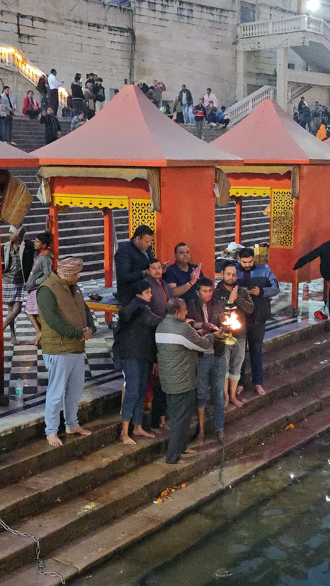 Aarti Lamp Offering