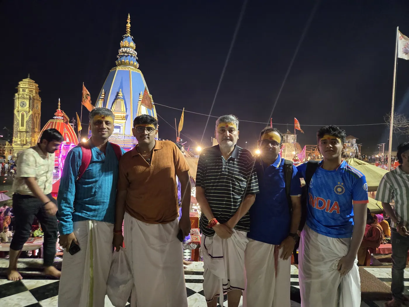 Devotees After Pooja